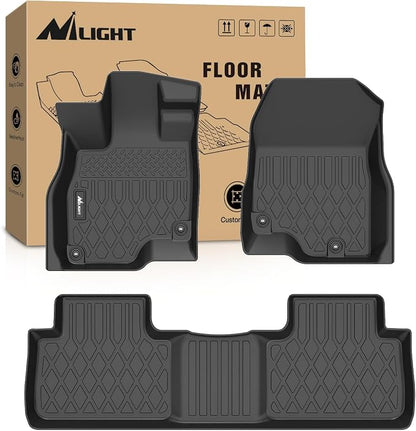 Nilight TPE Floor Mats for Acura RDX 2019 2020 2021 2022 2023 2024 2025 2026, All Weather Custom Fit Heavy Duty Floor Liners