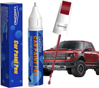 Red Touch Up Paint for Cars,Car Paint Touch Up Pen for Deep Scratches,Car Scratch Repair Pen Auto Scratch Remover for Easy to Use and Fix(Garnet Red)