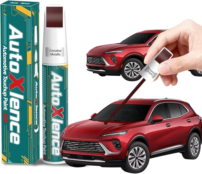 Cinnabar Metallic(GFM/WA294F) Touch Up Paint Compatible with Buick Car Paint Pen Scratch Repair Automotive Scratch Remover Fix Exact Color Match