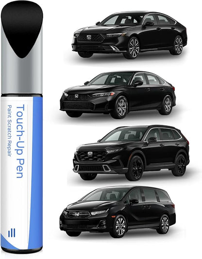 NH-731P Crystal Black Pearl Touch Up Paint Compatible with Honda Exact Match Chips and Nicks Touch Up