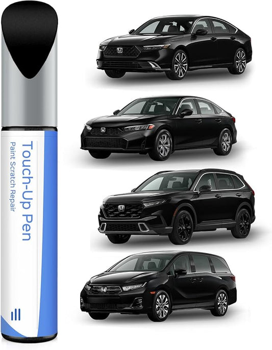 NH-731P Crystal Black Pearl Touch Up Paint Compatible with Honda Exact Match Chips and Nicks Touch Up