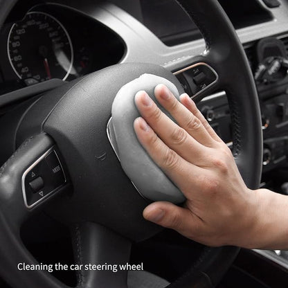 CLICK CLEAN Cleaning Gel for Car, 7oz Car Detailing Tools, Cleaning Putty Gel, Car Interior Cleaner Universal Dust Cleaner for Keyboard, Laptop, Air Vents
