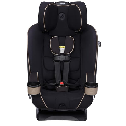 Maxi-Cosi Kani 4-in-1 Infant Kids Convertible Car Seat, Rear-Facing Forward-Facing Carseat, Booster, Slim Fit, Magnetic Buckle, 5-Position Recline, Fits 5-100 lbs, 19-57 in, Caspian Caviar