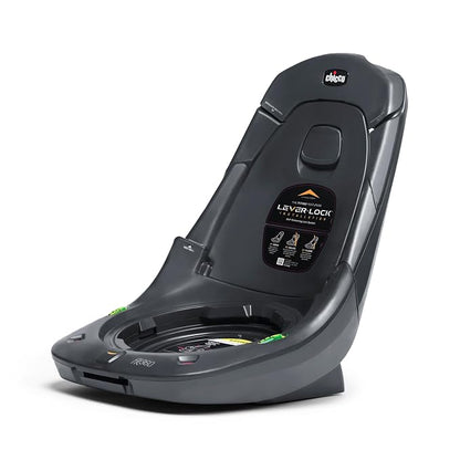 Chicco Fit360 Rotating Convertible Car Seat Base, Additional Base for the Fit360 Rotating Convertible Car Seat, LeverLock Installation, Anthracite/Grey