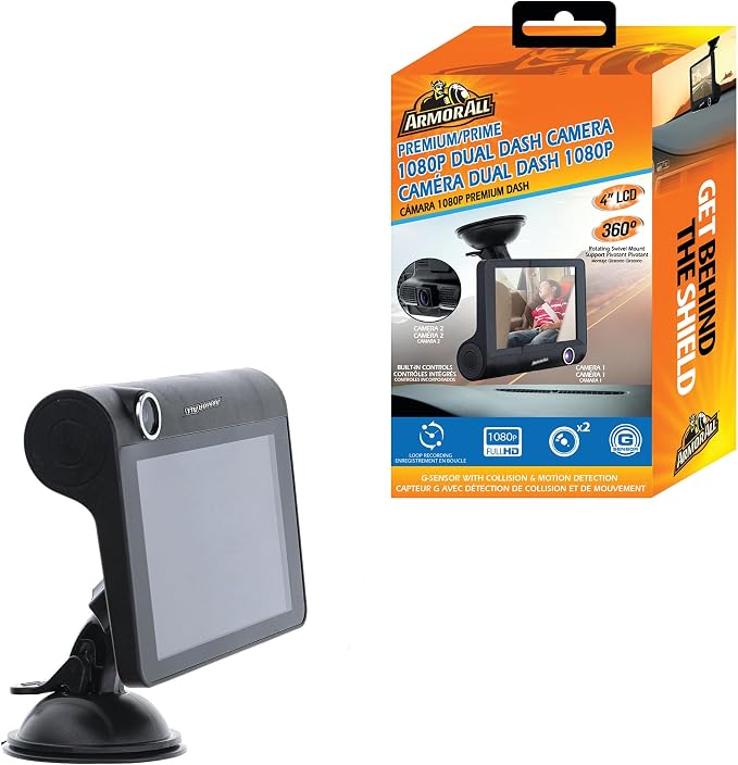 Xtreme ARMORALL Dual Lens Dash CAM