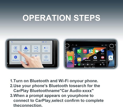 Toyota Wireless CarPlay/Android Auto Dongle | Plug & Play for 2014-2019 Sienna, Prius, Tacoma, Tundra, Highlander, RAV4, 4Runner with Entune 2.0 | Works with OEM Camera & Controls