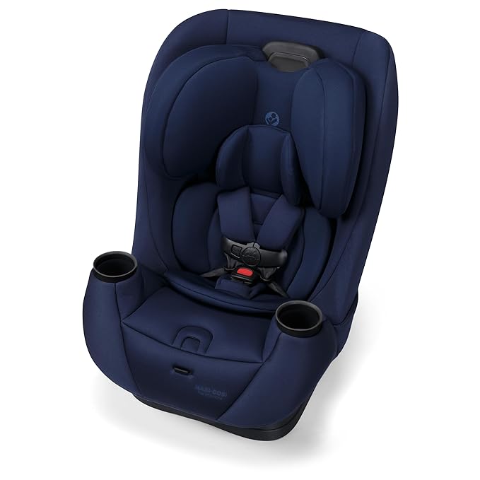 Maxi-Cosi Pria All-in-One Convertible Car Seat, Infant to Toddler Car Seat, Easy-Install Harness, Machine-Washable Cover, 5-100 lbs, Seafaring