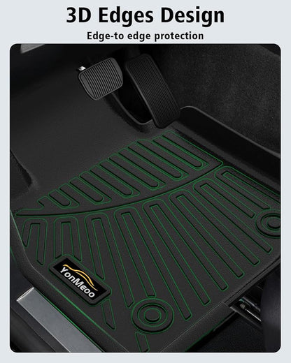 Floor Mats for Mazda CX-50 Hybrid 2025-2026 & Cargo Liners & Backrest Mat All Weather TPE Rubber Trunk Mat Back Seat Protector Full Set for CX50 2025 Plug-in Hybrid Accessories, Black