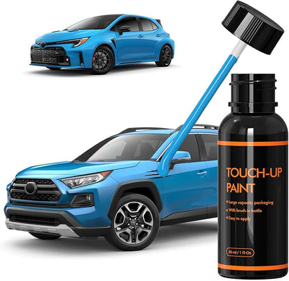 8W9 Blue Flame Touch Up Paint for Toyota, DIY Car Paint Scratch Repair Kit, Automotive Paints, Quick & Easy Fix Scratch Repair for RAV4/Corolla/C-HR