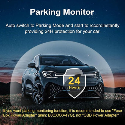 Mangoal 4K Dash Cam fit for Ford 1st Gen Maverick 2022-2024(Model A), XL XLT Lariat, Integrated OEM Look, UHD 2160P Video, Built-in WiFi, G-Sensor, Loop Recording, Free App, GPS, 64GB Card