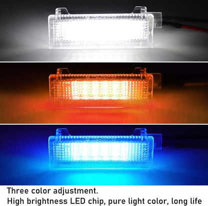 Jaronx Compatible with BMW LED Footwell Ambient Light for 1' F20, 2' F22, 3' F30, 4' F32, 5' F10, 7' F01, X3 F25, X4 F26, Under Dash Ambient Lights Interior LED Atmosphere Lighting
