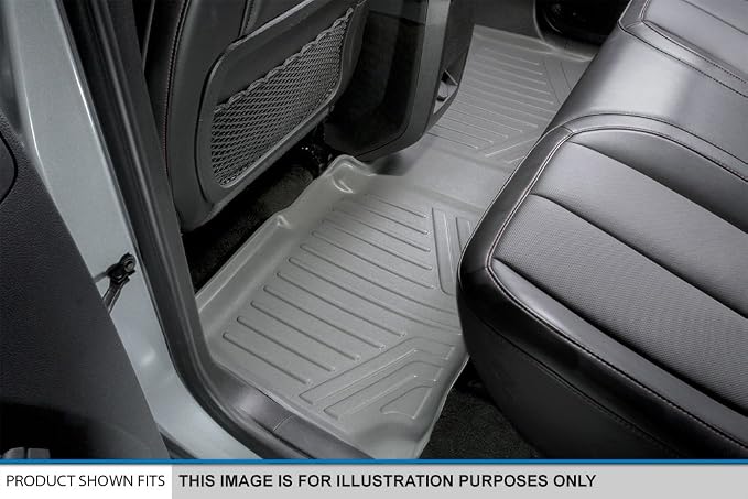 SMARTLINER Floor Mats Liner Set for 2002-2006 Cadillac Escalade ESV