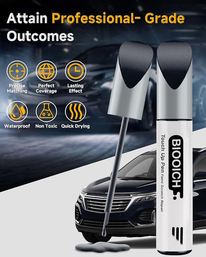 Touch Up Paint Pen Exact Color Match Car Chip and Scratch Repair (for Chevrolet, Midnight Blue Metallic(GLU/WA328E))