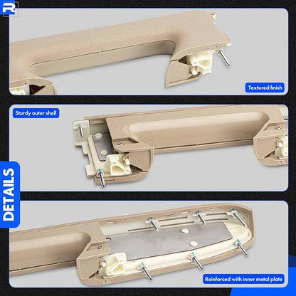 22818472 Front Right Passenger Side Armrest Repair Kit Fit for Chevy Silverado 1500 2500HD 3500HD 2010-2014 For GMC Sierra 1500 2500 HD 3500 HD 2010-2014 Door Panel with Release Handle Below Armrest