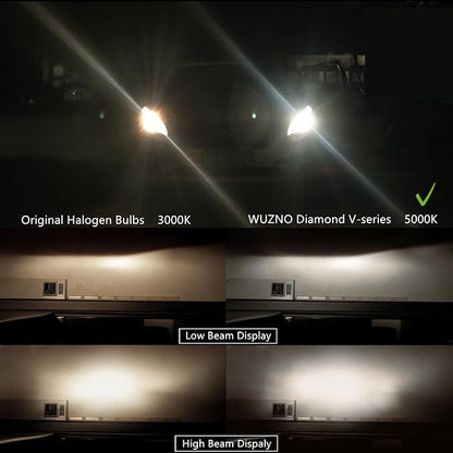 9005XS Halogen Headlight Bulb 12V 60W White 5000k Light Bulbs Headlamp Super Bright 9006xs
