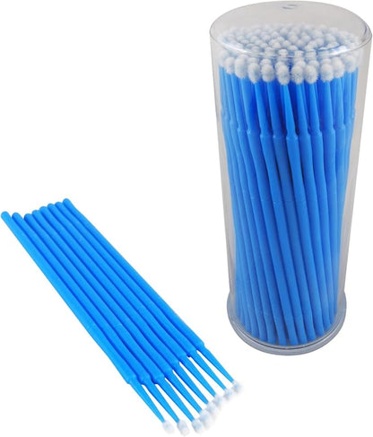 ATLIN Touch Up Paint Brushes, 100 Pack of 2.5mm Disposable Micro Applicators for Automotive Paint Chip Repair