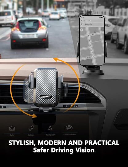 Wireless Car Charger, 15W Fast Charging Auto Clamping Car Charger Cell Phone Holder Mount Vent for iPhone 15 14 13 12 Mini Pro Max 11 XR XS X, Samsung Galaxy S23 Ultra S22 S21+ Note 20, etc