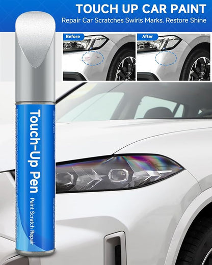 NH-883P Platinum White Pearl Touch Up Paint Compatible with Honda Exact Match Touch Up Paint Car Scratch Repair