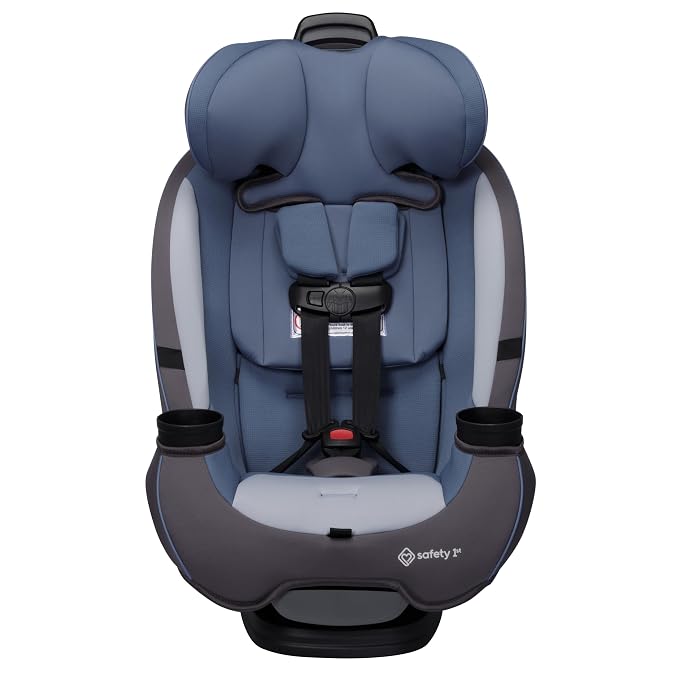 Safety 1st Grow and Go All-in-One Convertible Car Seat, Rear Facing, 5-40 lbs, Forward Facing (30–65 lbs), High Back Booster Seat 40-100 pounds, Alaskan Blue
