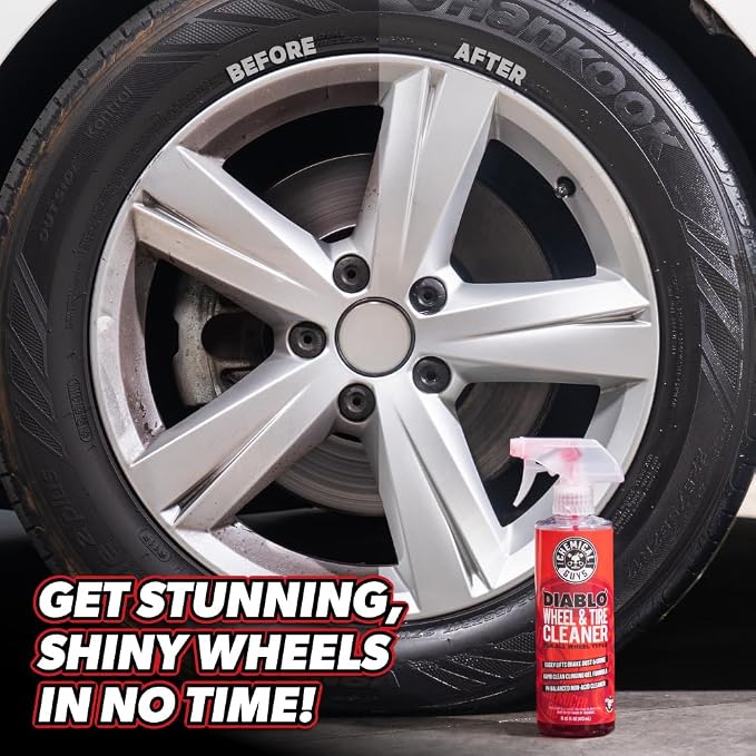 Chemical Guys Car Detailing Kit, Car Cleaning Kit with Total Interior Cleaner & Protectant, Sprayable Wheel Cleaner, Car Wash Soap, Bucket, Brushes, and Detailing Accessories - 17 Piece Wash Kit