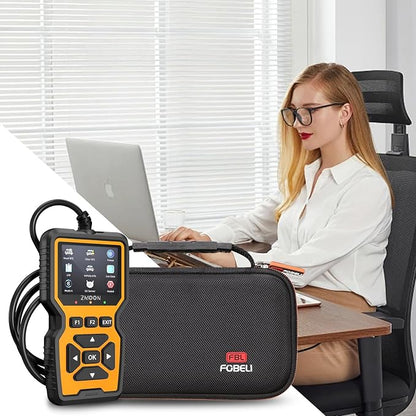 FBLFOBELI Hard Protective Storage Case for ZMOON ZM201/ANCEL/MOTOPOWER MP69033/FOXWELL NT301 NT510 Professional Car OBD2 Scanner Diagnostic Tool (Case Only)