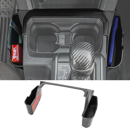 3PCS Center Console Organizer Compatible with Toyota Tacoma 2016-2023 Armrest Storage Box Armrest Hidden Tray Gear Shift Box Interior Accessories-NOT FIT Manual Transmission
