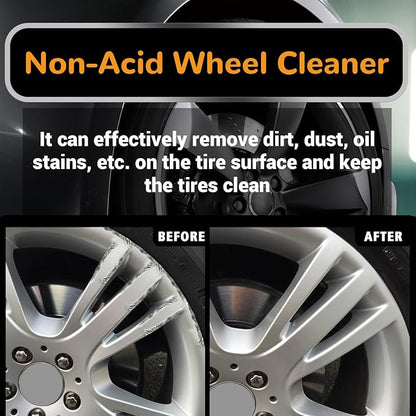 Wheelblaze Wheel Cleaner, Wheel Blaze Versatile and Powerful Rust Converter, Brake Buster Wheel Cleaner, Turn Filthy Wheels into Instant Shine and Lasting Protection (2PCS)