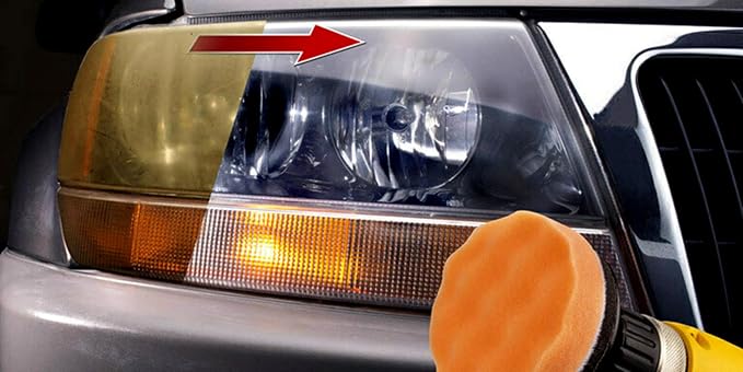 3M Headlight Lens Restoration System, 39008, 1 Kit (Pack of 4)