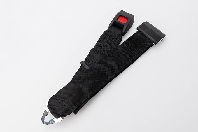 Q'Straint Q8-6326-A1-HR Retractable Lap and Shoulder Combination Belt with Retractable Height Adjuster – OEM Wheelchair and Mobility Transport Component