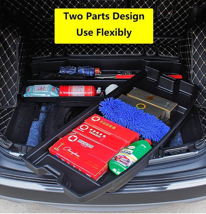 For 2017-2022 Honda CR-V Trunk Hidden Storage Box, CRV Insert Cargo Rear Hatch Specific Organizer, SUV Extra Space fits CR-V EX EX-L LX Touring Under Cargo Floor Storage Bins Accessories