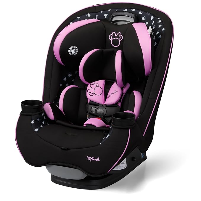 Disney Baby Grow and Go All-in-One Convertible Car Seat, Infant to Toddler Carseat, Midnight Minnie 2