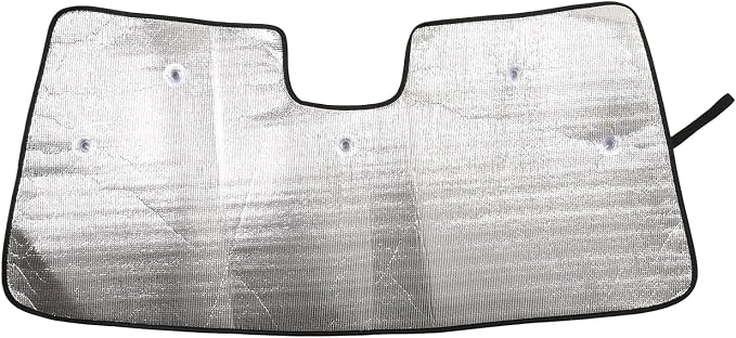 Windshield Sun Shade Compatible with Mercedes-Benz GLC 2022-2025 Foldable Front Windshield Sunshade Protector, Block UV Rays Keep Your Car Cooler
