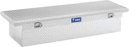 UWS EC10581 72-Inch Heavy-Wall Aluminum Truck Tool Box with Low Profile, RigidCore Lid