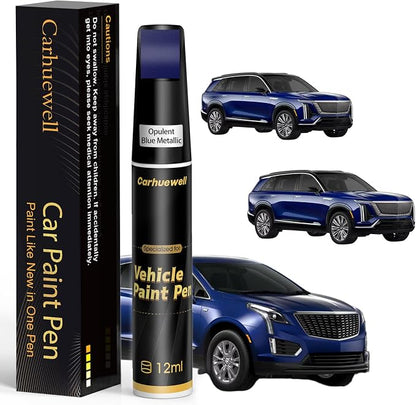 Touch Up Paint for Cadillac Opulent Blue Metallic(GTR/WA705U) Car Touch Up paint Genuine Exact Color Code Compatible With Cadillac Vehicle