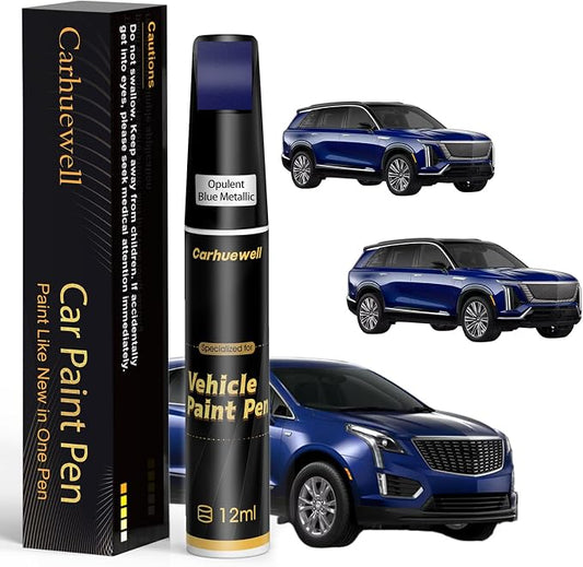 Touch Up Paint for Cadillac Opulent Blue Metallic(GTR/WA705U) Car Touch Up paint Genuine Exact Color Code Compatible With Cadillac Vehicle