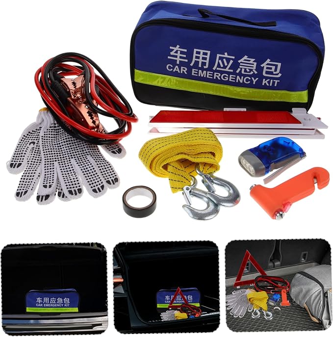 Car Emergency Tool Kit Roadside Assistance Auto Accessories Multi-Function Vehicle Tools