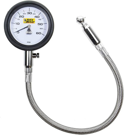 Auto Meter 2160 Tire Pressure Gauge,White