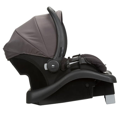 Safety 1st Smooth Ride Travel System Stroller and OnBoard FLX Infant Car Seat, Newborn to Toddler Baby Combo, Easy-Install, Large Canopy, Ample Storage, Foldable, Rear-Facing 4-30 lbs, Monument