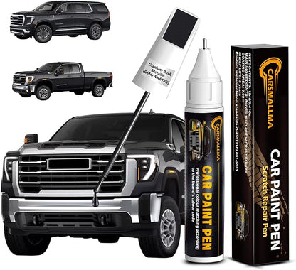 Titanium Rush Metallic(G6M/WA618G) Car Touch Up Paint for GMC, Color Accurate Car Paint Scratch Repair Pen Kit Quick & Easy Fix Vehicle Chips and Automotive Nicks Scuff
