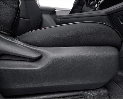 EKR Sienna Seat Covers for Toyota Sienna XLE,XSE,7-Passenger Seating,2nd Row Captain Chairs 2021-2026,Front Seat and Rear Seat,Black Car Seat Covers- 1st and 2nd Row Only, Leather(Black)