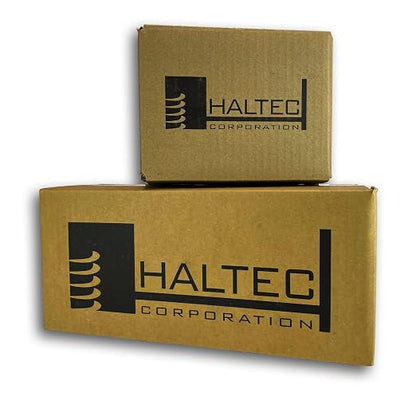 Haltec GA-135S Dual Foot Truck Service Angled Chrome Tire Air Gauge. Measures 10-150 PSI in 2 PSI Increments with Metal Indicator Bar.