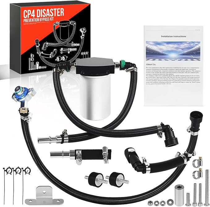 Rogierra CP4 Disaster Prevention Bypass Kit for 2011-2022 Ford F250 F350 F450 F550 Super Duty 6.7L, Replaces CP4-6.7F-BP-G2.1 & 7031190