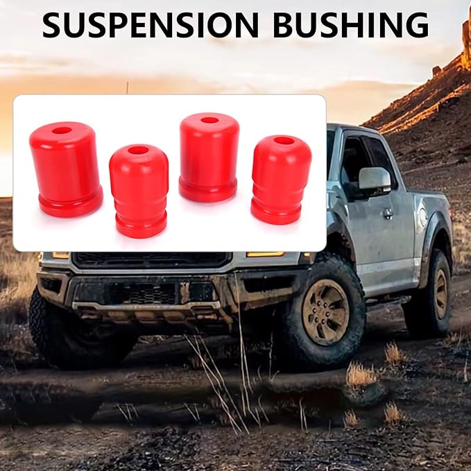 Strong Polyurethane Protrusion Stop Set for Trail Automobiles Twothousandseven 2018 Models Strengthened Cessation Security SUV Herder JKU Protrusion Stop Set