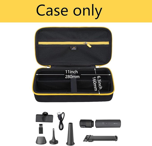 Aproca Case Compatible with HOTO Handheld Car Vacuum Cleaner Cordless, Portable Hard Storage Bag for Accessories (Case Only)