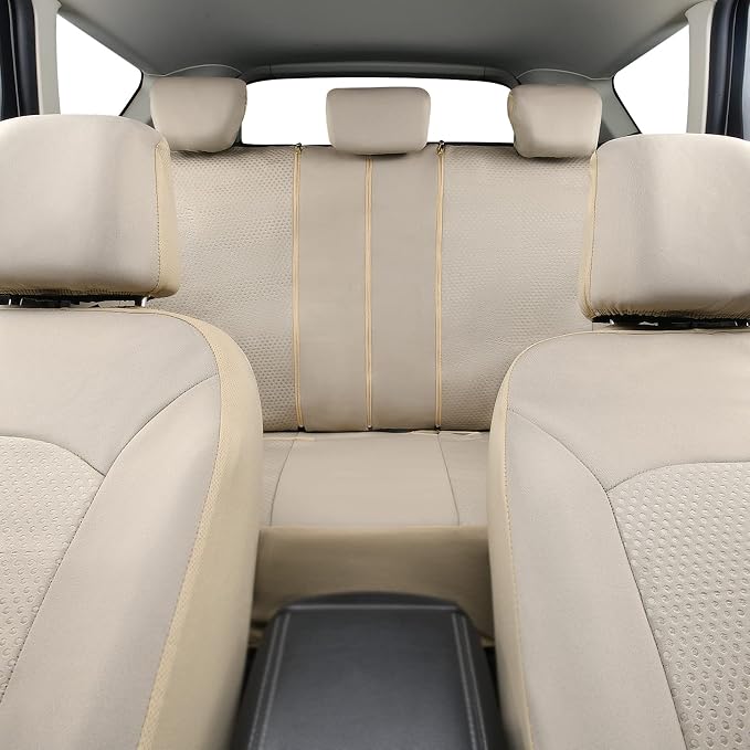 Flying Banner Car Seat Covers Front Seats Rear Bench Polyester car seat Protectors Easy installations Rear Bench Neoprene Split Classic Man Lady Truck