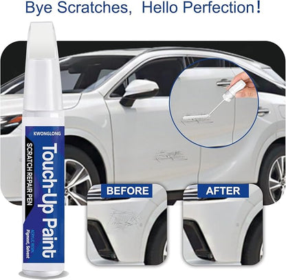 1H9 Nebula Gray Pearl Car Touch-Up Paint for Lexus RZ450e TX550h, 2-in-1 Car Paint Scratch Repair Kit, Quick & Easy Solution to Repair