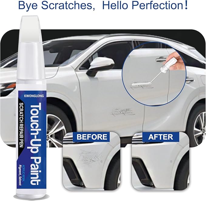 223 Caviar Car Touch-Up Paint for Lexus LS500 LX600, 2-in-1 Car Paint Scratch Repair Kit, Quick & Easy Solution to Repair