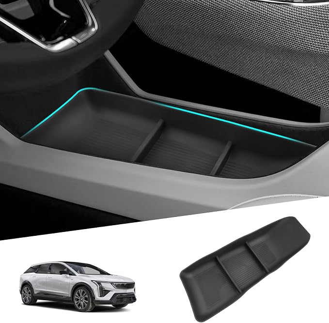 SHAOHAO for 2025 2026 Cadillac Optiq Under Console Organizer Fit for 2025 2026 Cadillac Optiq Accessories (Luxury, Sport) Lower Organizer Tray Increase Sapce 2025 2026 Optiq Under Console Tray