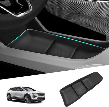 SHAOHAO for 2025 2026 Cadillac Optiq Under Console Organizer Fit for 2025 2026 Cadillac Optiq Accessories (Luxury, Sport) Lower Organizer Tray Increase Sapce 2025 2026 Optiq Under Console Tray