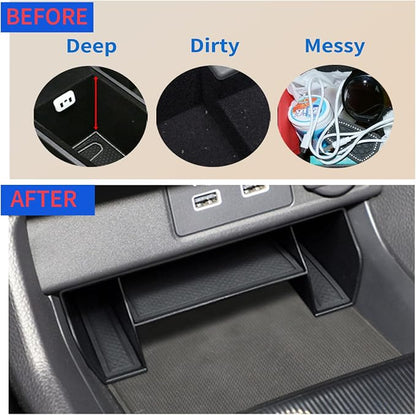 2024 2023 Civic Center Console Organizer Tray for 2023 2022 Honda Civic 11th Gen Sedan Hatchback LX EX Sport Civic 2022 Accessories Civic 2023 Central Console Organizer Insert Tray